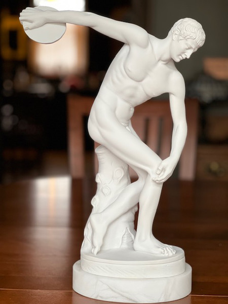 Discobolos Sculpture By Myron Marbles Museums Reproduction Statues